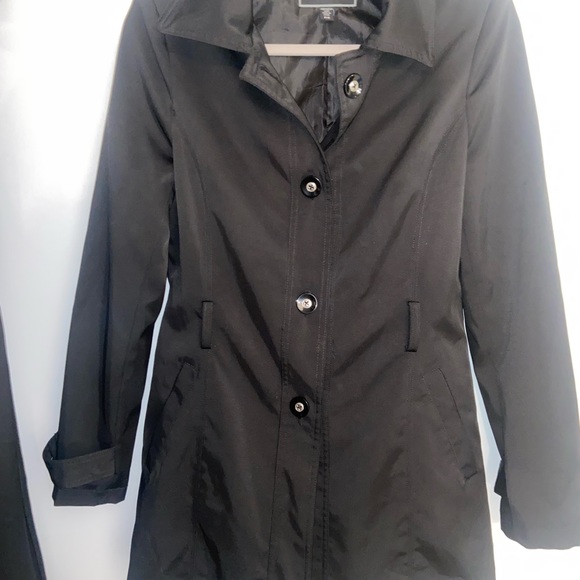 Black le château trench coat - Picture 4 of 5